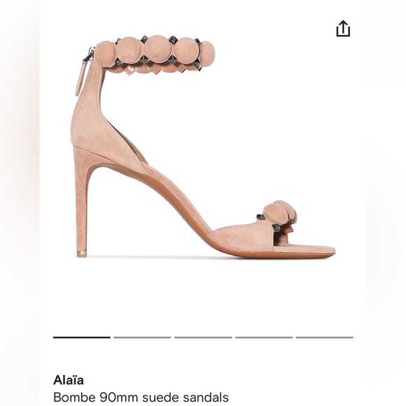 Alaia Shoes - Alaia Suede Sandals Brand New